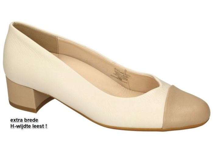 Ara 12-35817  08H NIZZA 2.0 pumps & hakschoenen off-white-crÈme-ivoorkleur