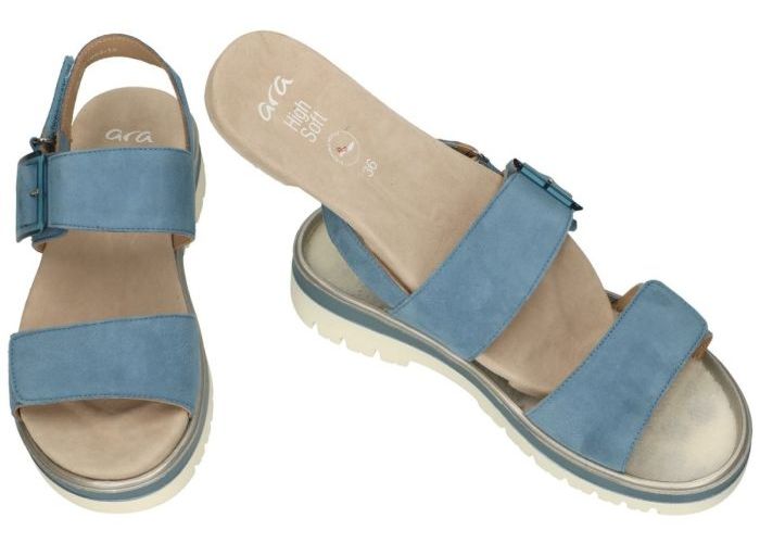 Ara 12-21003 MALAGA-S sandalen blauw licht