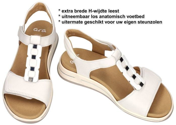 Ara 12-34810-04H OSAKA-S sandalen wit