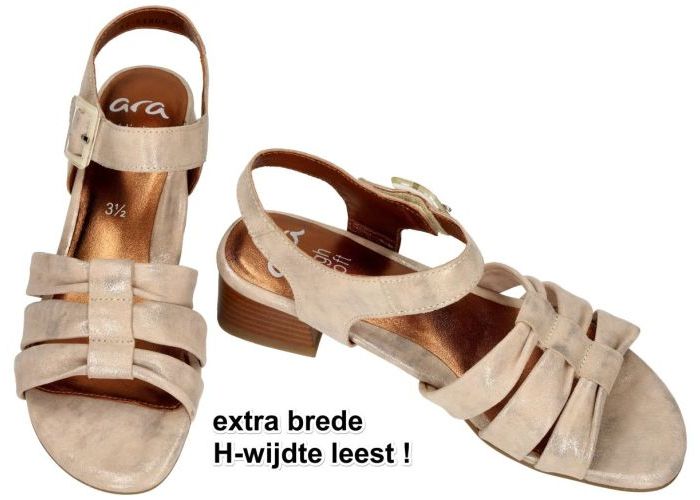 Ara 12-51806 (05H) GRAZ-S sandalen zandkleur