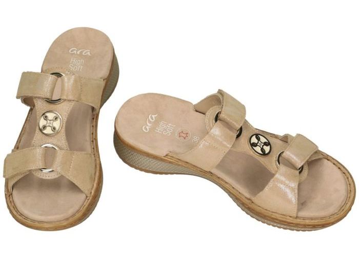 Ara 12-29003 (09G) HAWAII 2.0 slippers & muiltjes beige