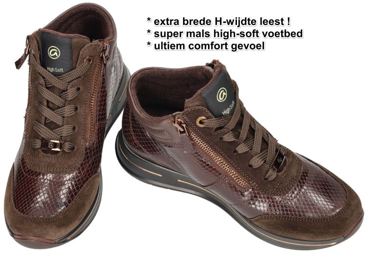 Ara 12-24808-57 (H) OSAKA 2.0 sneakers  bruin donker