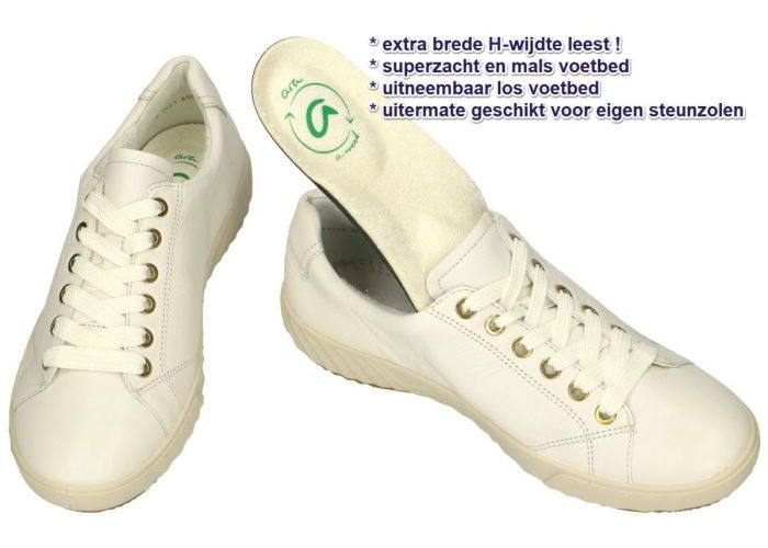 Ara 12-13640 93H - AVIO sneakers  off-white-crÈme-ivoorkleur