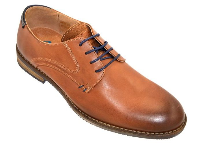 Australian Footwear TASMAN 15.1102.01 geklede lage schoenen cognac/caramel