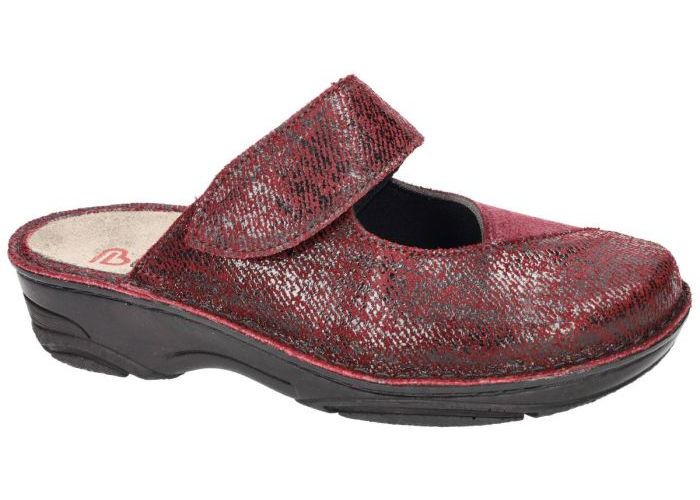 Damesschoenen Berkemann PANTOFFELS 03457  HELIANE Bordeaux
