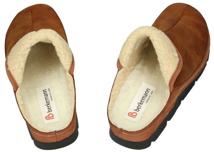 Berkemann 01152 REMONDA pantoffels cognac/caramel