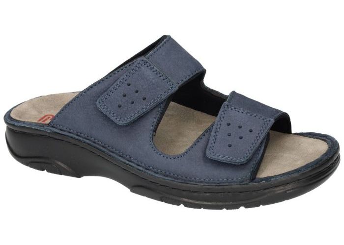 Herenschoenen Berkemann PANTOFFELS & SLIPPERS 05801 TOBIAS (G-J) Blauw Donker