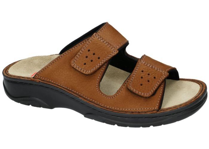 Berkemann 05801-756 TOBIAS (G-J)  pantoffels & slippers bruin