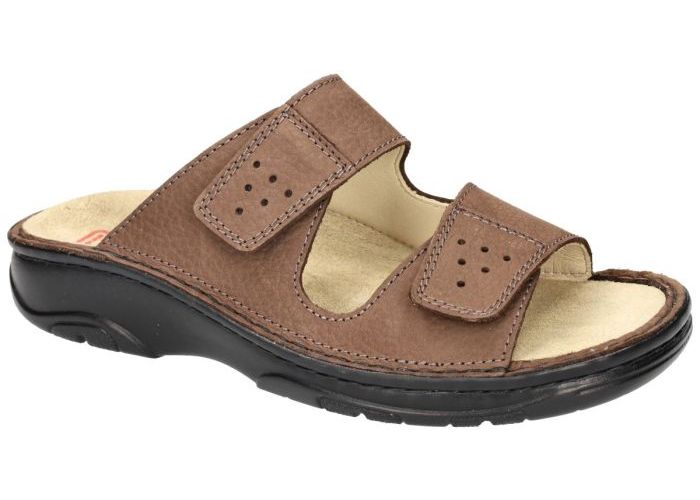 Herenschoenen Berkemann PANTOFFELS & SLIPPERS 05804  LUIS  (G-J)  Bruin