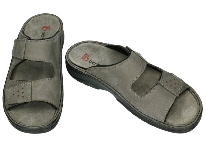 Berkemann 05801-860 TOBIAS (G-J)  pantoffels & slippers grijs