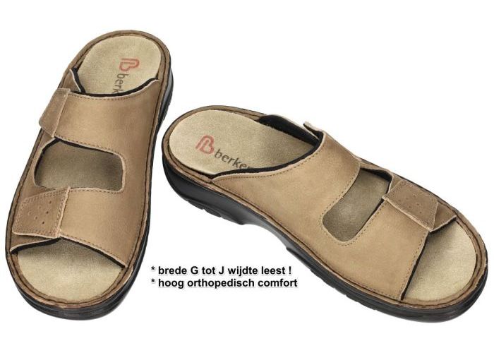 Berkemann 05801 TOBIAS (G-J)  pantoffels & slippers natuur-ongekleurd