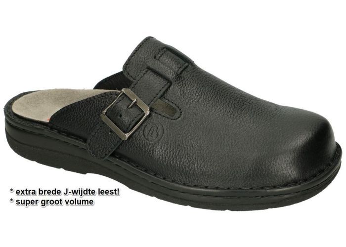 Berkemann 05729 MAX-PLUS pantoffels & slippers zwart