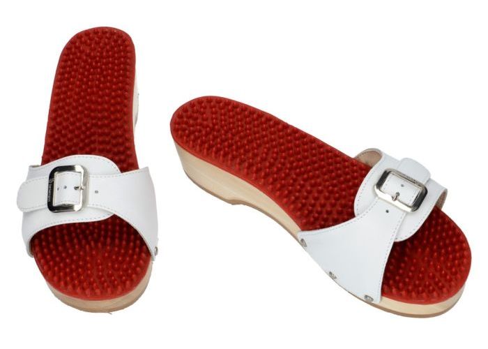 Berkemann 00108-100 slippers & muiltjes wit