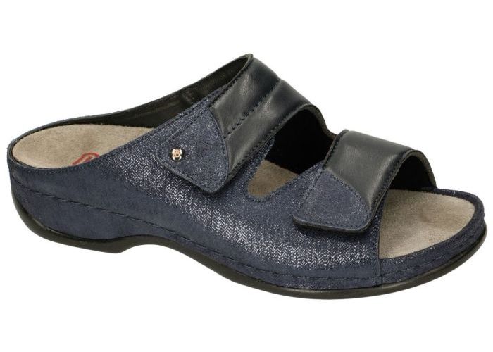 Berkemann 01021  FINJA slippers & muiltjes blauw donker