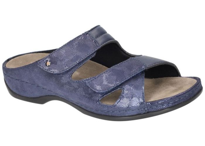 Berkemann 01027 JANNA slippers & muiltjes blauw donker