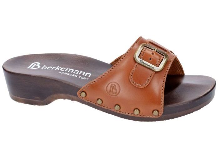 Berkemann 00110-416 HAMBURG slippers & muiltjes cognac/caramel