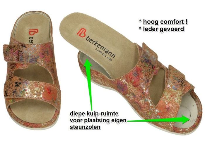 Berkemann 01002 DARIA slippers & muiltjes multicolor