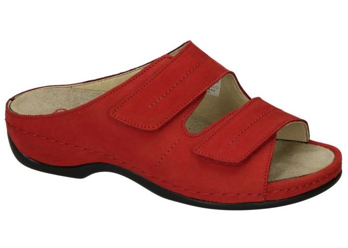 Berkemann 01002 DARIA slippers & muiltjes rood