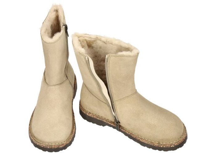 Birkenstock 1032749 UPPSALA ZIP SHEARLING (normale weite) laarzen beige