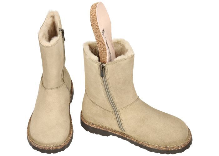 Birkenstock 1032749 UPPSALA ZIP SHEARLING (normale weite) laarzen beige