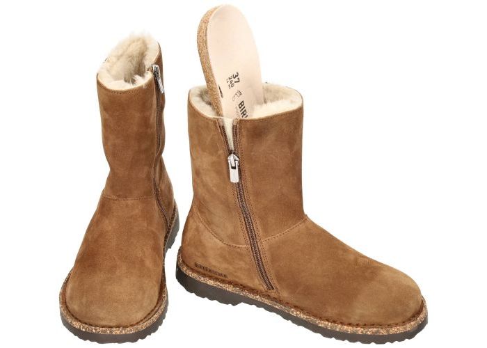 Birkenstock 1030054 UPPSALA ZIP SHEARLING (normale weite) laarzen bruin