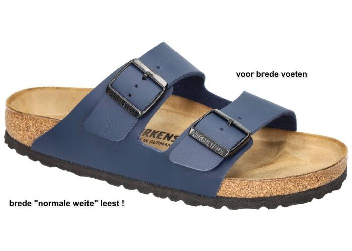 Birkenstock 0051751 ARIZONA BS (normale weite/regular fit) pantoffels & slippers blauw