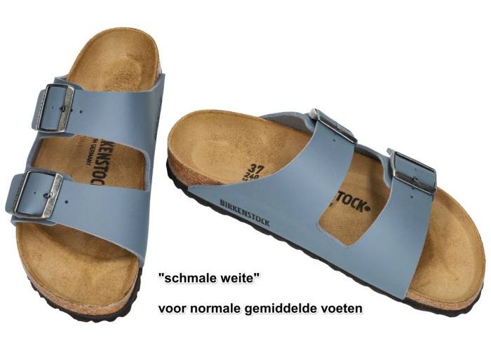Birkenstock 1031500 ARIZONA (schmalle weite) pantoffels & slippers blauw licht
