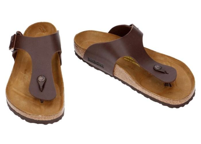 Birkenstock 044701 RAMSES regular fit pantoffels & slippers bruin donker