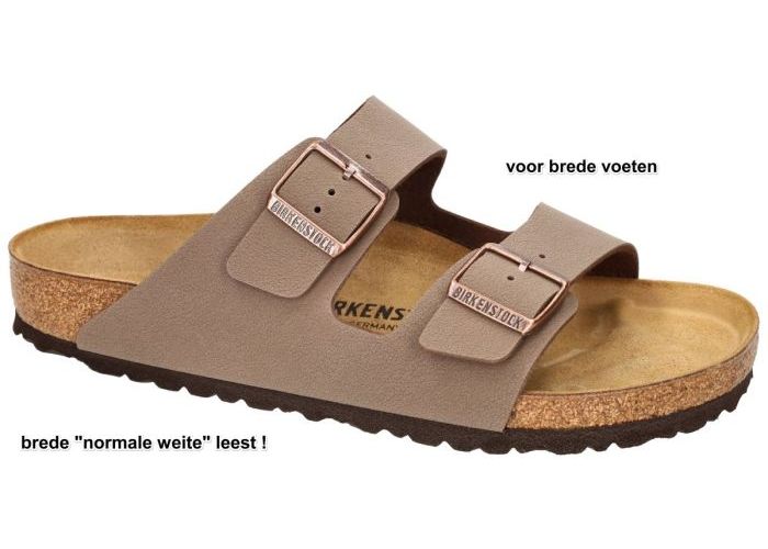 Birkenstock 0151181 ARIZONA BS (regular fit/normale weite) pantoffels & slippers bruin licht