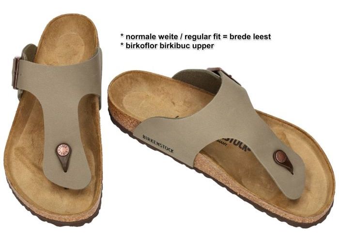 Birkenstock 0044051 RAMSES (normale weite birko-flor) pantoffels & slippers taupe