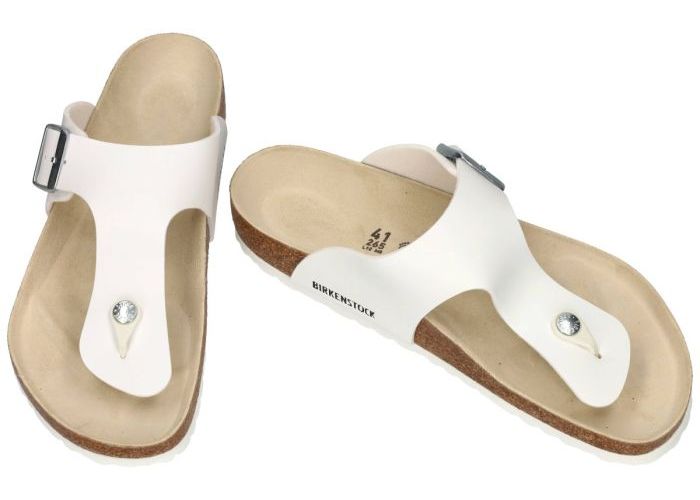 Birkenstock 0044711 RAMSES (normale weite birko-flor) pantoffels & slippers wit