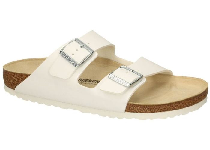 Herenschoenen Birkenstock PANTOFFELS & SLIPPERS 0051733 ARIZONA BS Wit