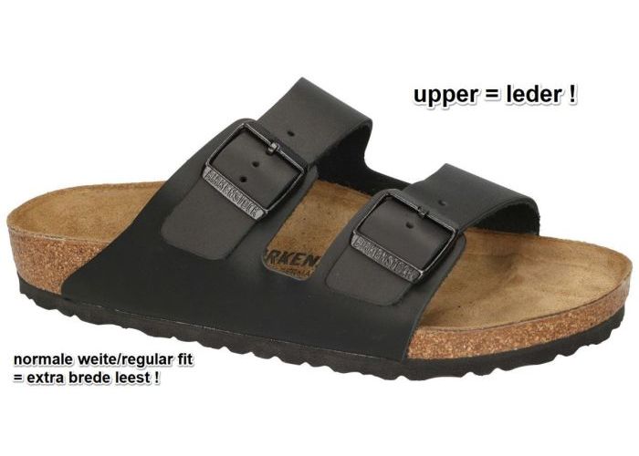 Birkenstock 0051191 ARIZONA BS pantoffels & slippers zwart