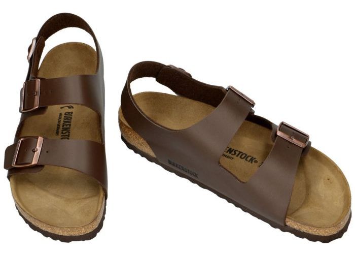 Birkenstock 0034703 MILANO BS sandalen bruin donker