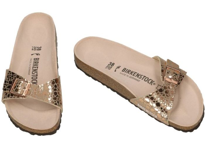 Birkenstock 1006693 MADRID BS slippers & muiltjes goud