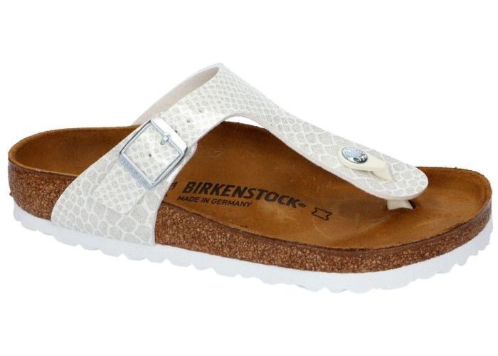 Birkenstock 1009115 GIZEH BS slippers & muiltjes wit