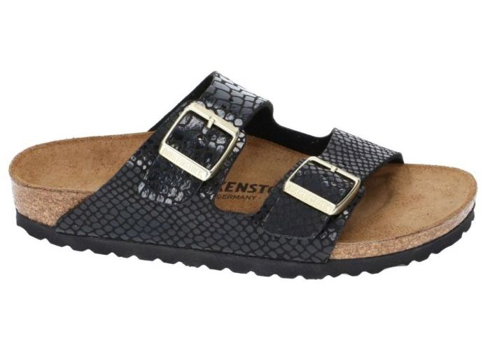 Birkenstock 1000258 ARIZONA slippers & muiltjes zwart