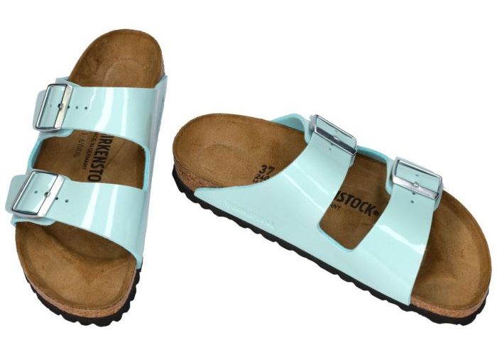 Birkenstock 1026963 ARIZONA BS (schmale weite) slippers & muiltjes aquamarijn