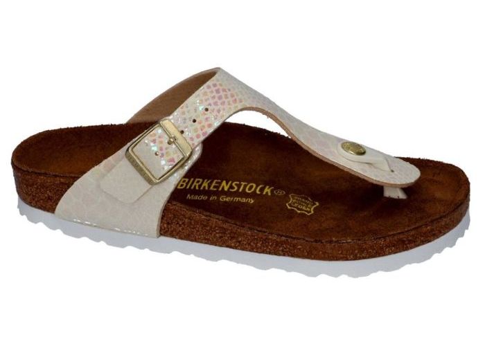 Birkenstock 0847431 GIZEH slippers & muiltjes beige
