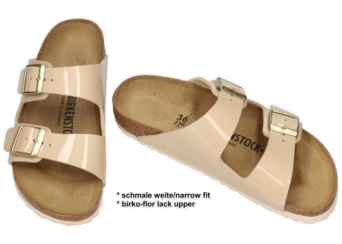 Birkenstock 1013070 ARIZONA BS (schmale weite) slippers & muiltjes beige