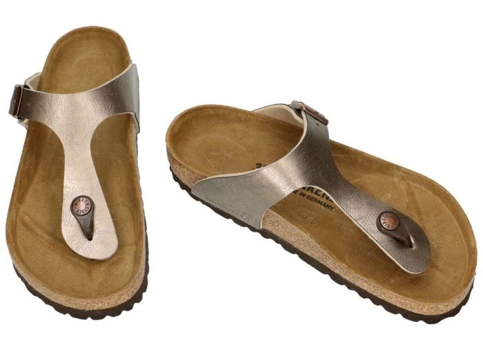 Birkenstock 1016144 GIZEH BS slippers & muiltjes brons