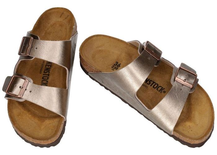 Birkenstock 1029439 ARIZONA BS (schmale weite) slippers & muiltjes brons