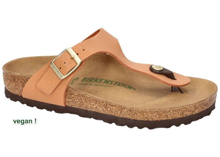 Damesschoenen Birkenstock SLIPPERS & MUILTJES 1025062 GIZEH BS Camel