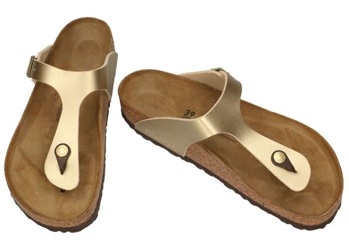 Birkenstock 1016108 GIZEH BS slippers & muiltjes goud