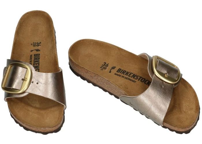 Birkenstock 1016237 MADRID BIG BUCKLE slippers & muiltjes goud