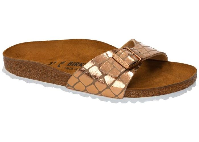 Damesschoenen Birkenstock SLIPPERS & MUILTJES 1025940  MADRID BS Goud