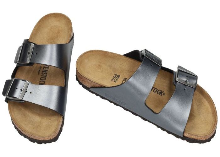 Birkenstock 1029224 ARIZONA BS (schmale weite) slippers & muiltjes metallic