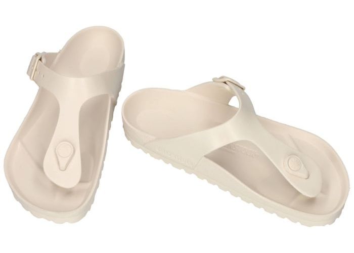 Birkenstock 1031278 Gizeh EVA (normale weite) slippers & muiltjes off-white-crÈme-ivoorkleur