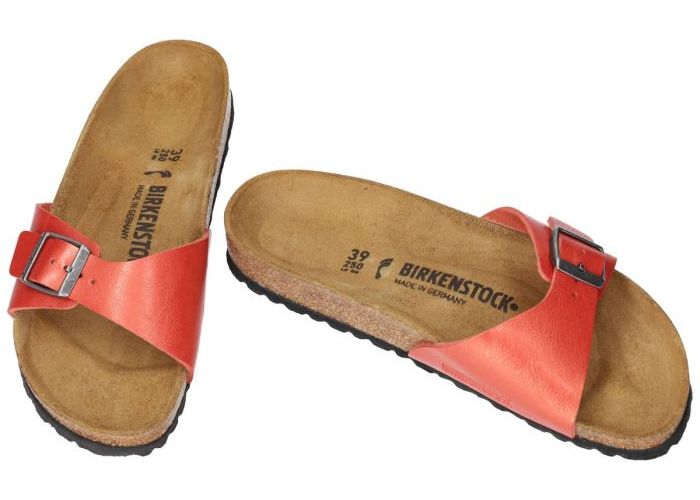 Birkenstock 1025281 MADRID BS slippers & muiltjes roest (bruin-rood)