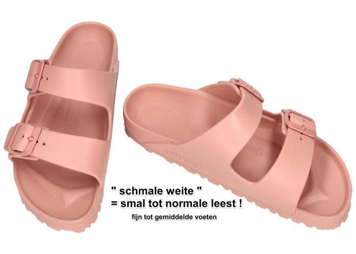 Birkenstock 1031340 ARIZONA EVA (schmale weite) slippers & muiltjes roze